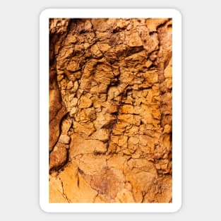 Shattered Geographic Rock Formation Sticker